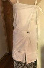 Top avvolgente in cotone