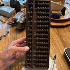 Rara calcolatrice manuale