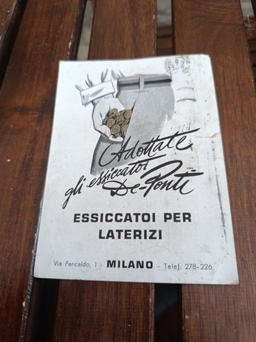 Cartolina pubblicitaria - cartolina,