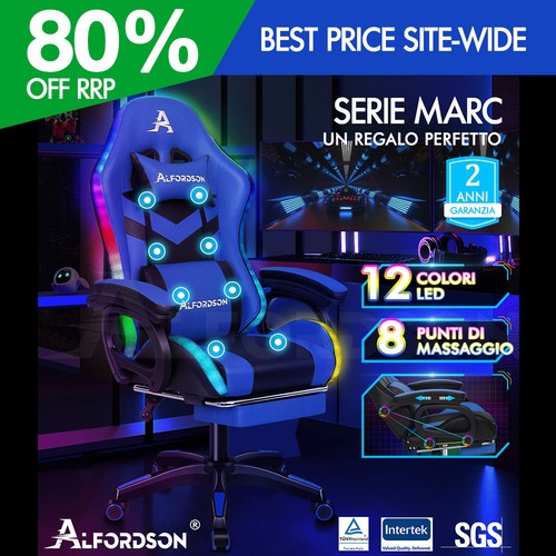 Alfordson sedia gaming con - gaming, 12