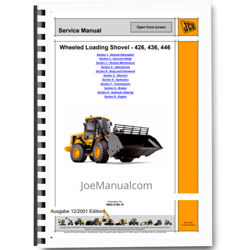 Jcb 426 436 446 - jcb,