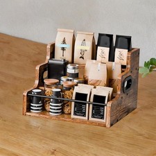 Portabottiglie in legno a 3