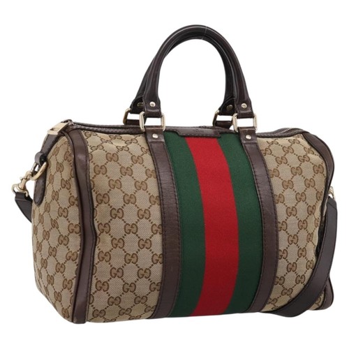 Borsa gucci canvas web - borsa,