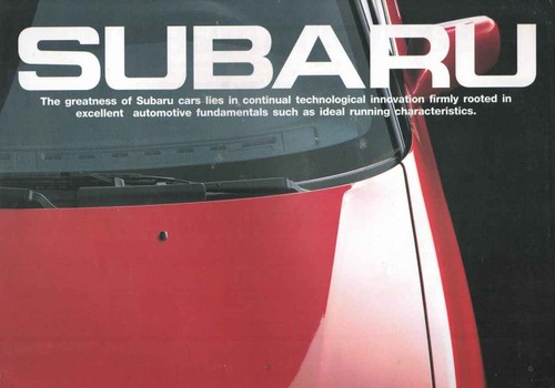 Brochure subaru j12 - subaru,