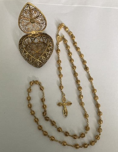 Antique gold gilded silver - gold,