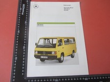DEPLIANT ILLUSTRATIVO MERCEDES-BENZ MB 100 D KOMBI - IN ITALIANO -