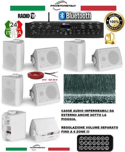 Kit audio filodiffusione - audio, per