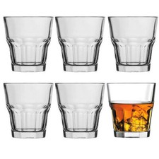 SET 6 BICCHIERI IN VETRO PER