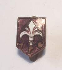 VECCHIA SPILLA DISTINTIVO CON PIEDINO Badge Pin CALCIO FIORENTINA FIRENZE ITALY