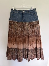 D. Jeans Y2K Maxi Gonna Donna