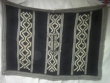 poncho andino c.1900 45" x 60"