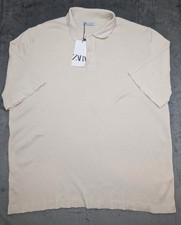 Polo Zara uomo maglia XL panna