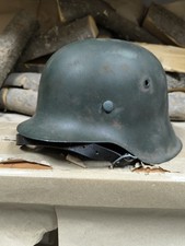 Elmetto tedesco originale bel casco M42 taglia 66 originale WW2 WWII spedizione gratuita 