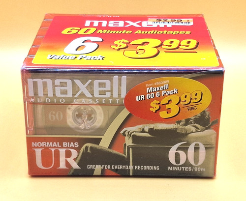 Maxell 6pack nastro - maxell, 60