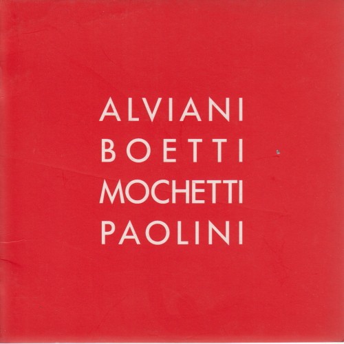 Alviani boetti mochetti - alviani,