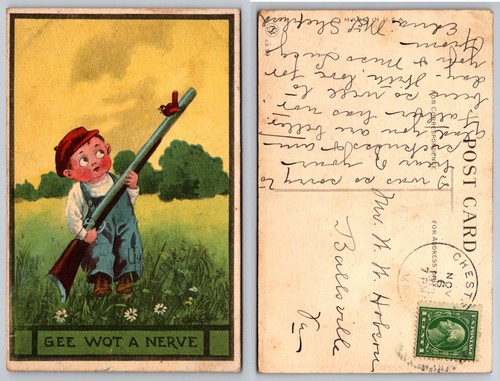 Cartolina fumetto vintage
