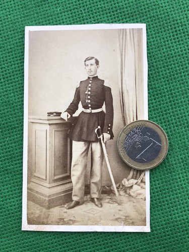 Foto fotografia cdv militare - cdv,