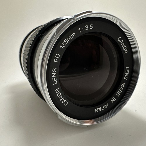 Canon 135mm 5 rare - fd, f3,5