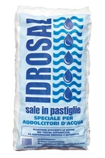 IDROSAL Sale Addolcitori Acqua in Pastiglie Puro al 99,99% Confezione da 25kg