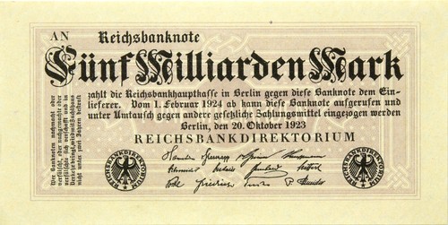 Germania banconota 5 - banconota,