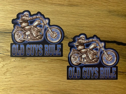 Adesivi old guys chopper - 2,