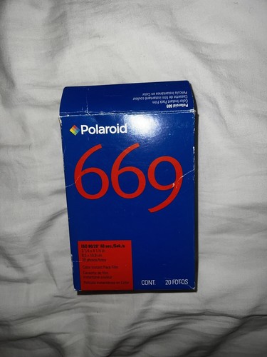 Polaroid 669 film - 669, exp