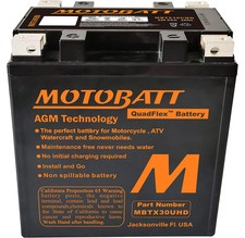 MBTX30UHD BATTERIA MOTOBATT 33Ah AGM HARLEY FLHT Electre Glide Standard 1745