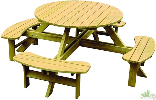 Tavolo legno parco - in, giardino