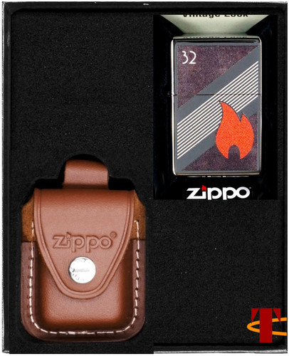 Zippo geschenkset flame design - geschenkset,