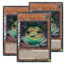 3x G GOLEM PEBBLE DOG • (G Golem Cane Ciottolo) • Ultra R • BLCR EN041 • 1Ed