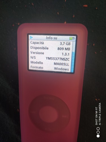 Ipod ma005ll apple - ipod, nano