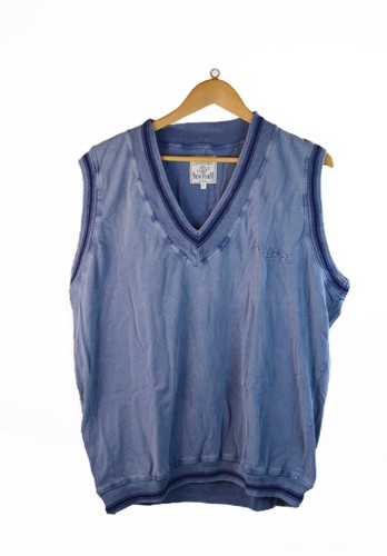 Gilet new form - vintage, blu