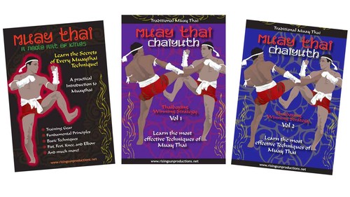 Dvd set muay thai kickboxing - 3,