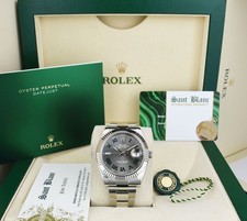 ROLEX ORO BIANCO 18kt e data