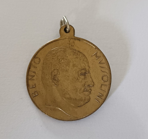 12873 spilla medaglia benito - 12873,