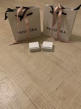 Originali PANDORA 2 Scatole e 2 Buste Confezioni Regalo. NUOVE