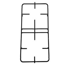GRIGLIA FRANKE FILO 45.8 x 21.8 SMALTATA NERA CUCINA 2 FUOCHI PIANO COTTURA