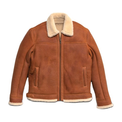 Giacca pelle uomo vintage