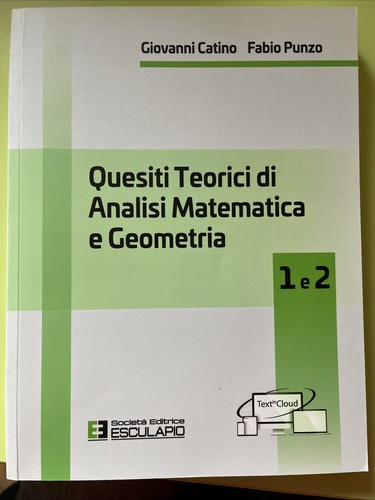 Quesiti teorici analisi - teorici,