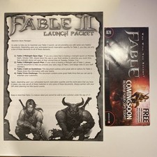 RARO Pacchetto Lancio Fable 2