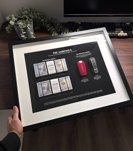 The ambitious money art - ambitious,,