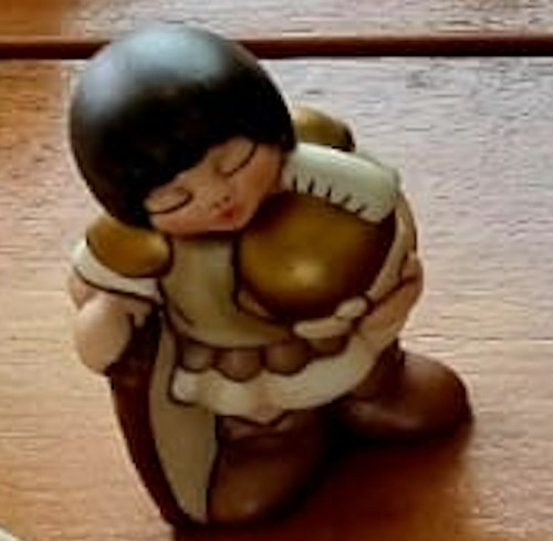 Bimbo con mantello - -, presepe