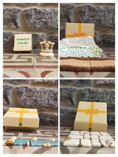 Stock Presepe Classico Thun Fontana Porretta Terme, strada, fiume e lastrico 