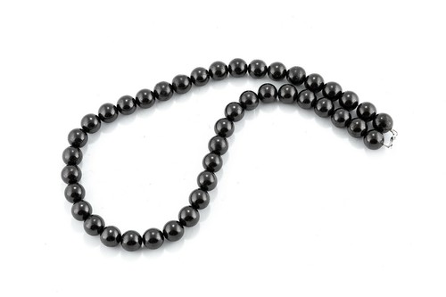 Collana shungite notte - collana, 12mm