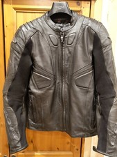 giubbotto moto uomo pelle Clover 