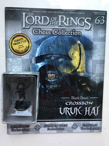 Eaglemoss uruk hai - uruk-hai, scacchi