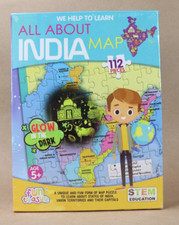 India Mappa Puzzle Bagliore