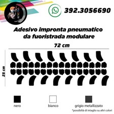 Adesivo impronta fuoristrada