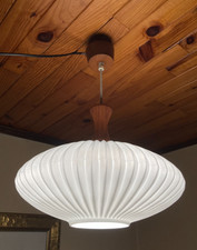 Suspension 35 cm opaline