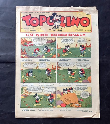 Topolino giornale 135 - topolino,